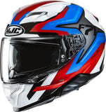 Full-Face Motorcycle Helmet Hjc F71 Advanced Fiberglass Mc21 Fes Size 10 Xl