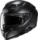 Full-Face Motorcycle Helmet Hjc F71 Advanced Fiberglass Semi Flat Black Size 09 L