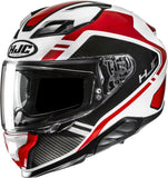 Full-Face Motorcycle Helmet Hjc F71 Advanced Fiberglass Mc1 Tozz Size 09 L