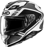 Full-Face Motorcycle Helmet Hjc F71 Advanced Fiberglass Mc5 Tozz Size 08 M