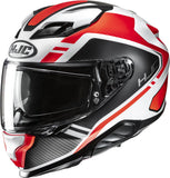 Full-Face Motorcycle Helmet Hjc F71 Advanced Fiberglass Mc6Hsf Tozz Size 10 Xl