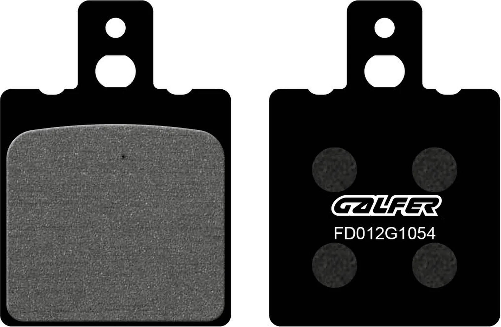Front Semi-Metal Brake Pads - Galfer Compatible With Mototrans 350 Forza (1975)