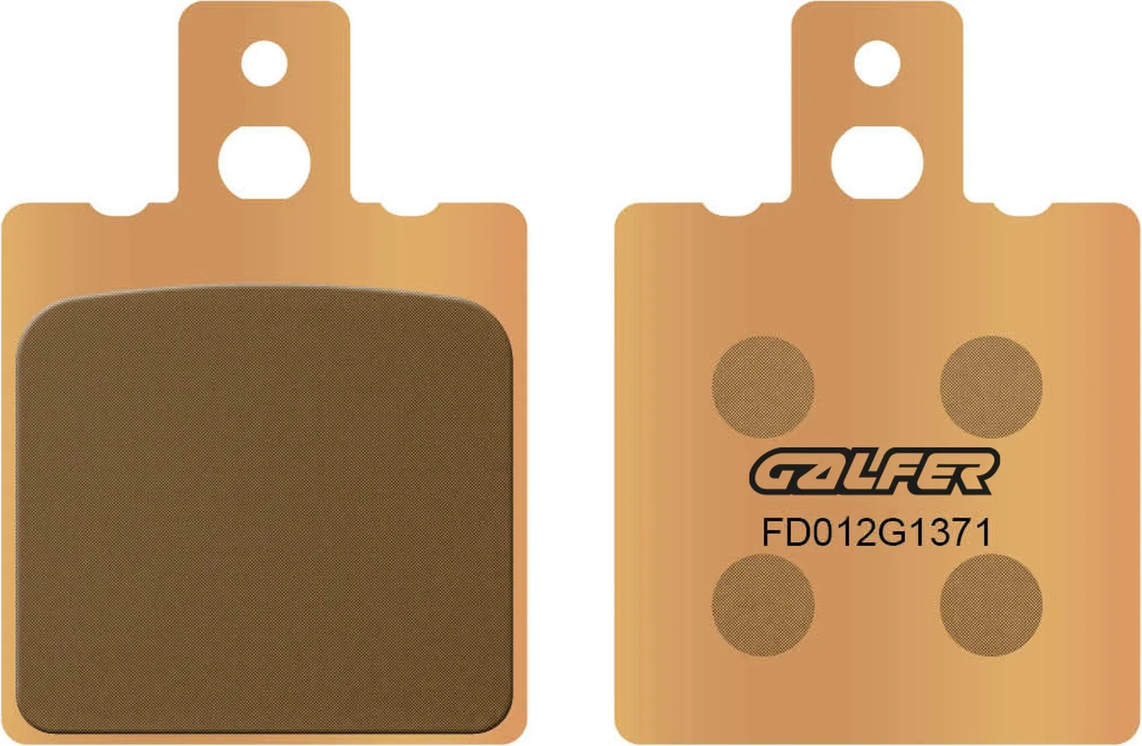 Rear Sintered Street Brake Pads - Galfer Compatible With Laverda 750 Super Sport