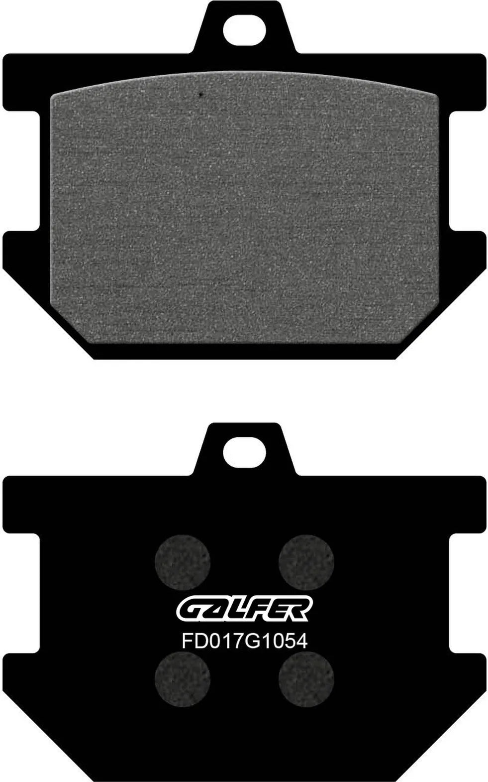 Front Semi-Metal Brake Pads - Galfer Compatible With Yamaha Xs 1100 E F G H (1979)