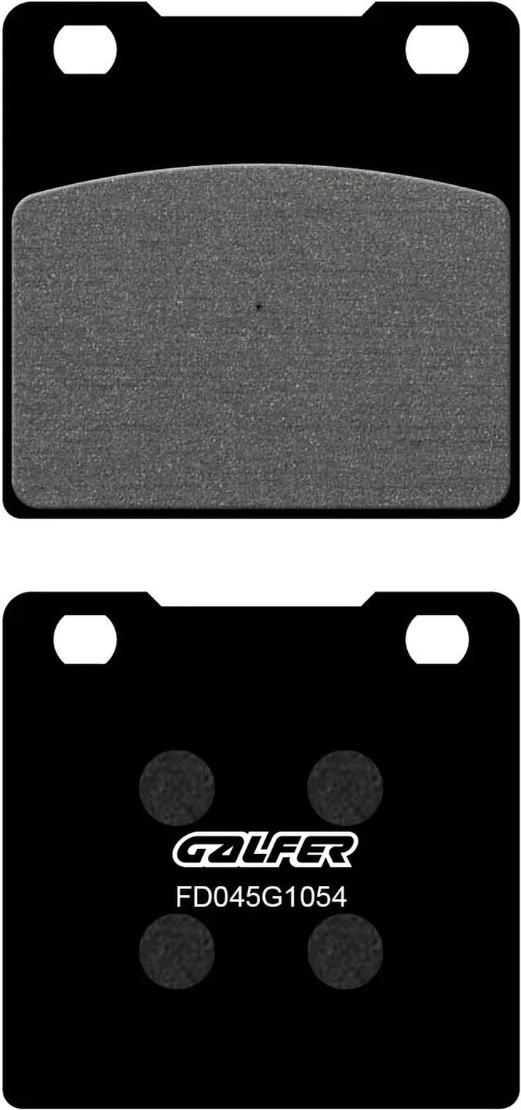 Rear Semi-Metal Brake Pads - Galfer Compatible With Bimota Yb5 Fs 1200 (1987)