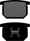 Front Semi-Metal Brake Pads - Galfer Compatible With Suzuki Gs 500 M Mx (1981)