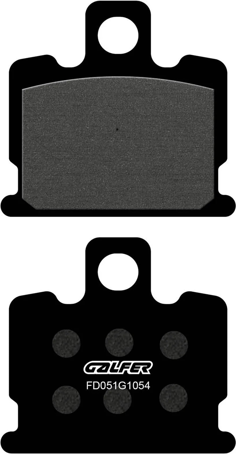 Front Semi-Metal Brake Pads - Galfer Compatible With Yamaha Xs 1100 Sp S (1980)