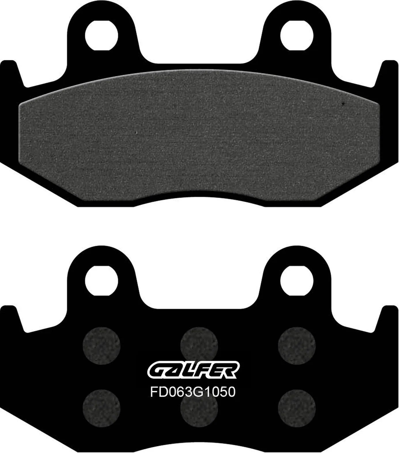 Rear Scooter Brake Pads - Galfer Compatible With Hyosung Aquila 700 Gv I (2010)