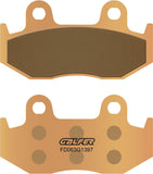 Front Sintered Quads Brake Pads - Galfer Compatible With Honda Xl 600 Lmh (1987)