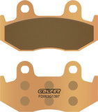 Front Sintered Quads Brake Pads - Galfer Compatible With Kymco Straight 125 (2007)