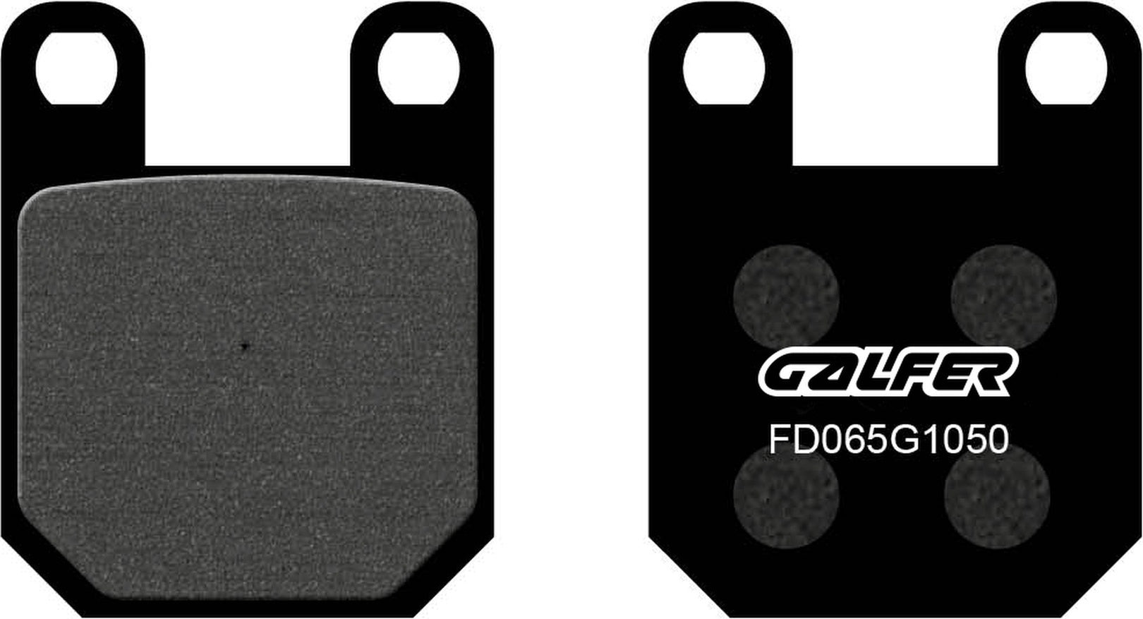 Rear Scooter Brake Pads - Galfer Compatible With Ch Racing Wsm 50 Motard (2005)