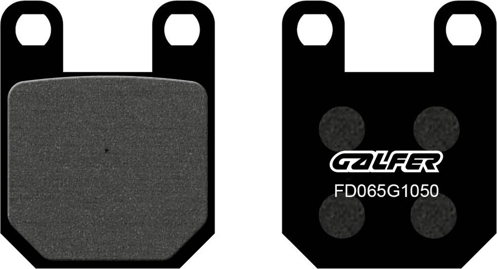 Front Scooter Brake Pads - Galfer Compatible With Italjet Torpedo 50