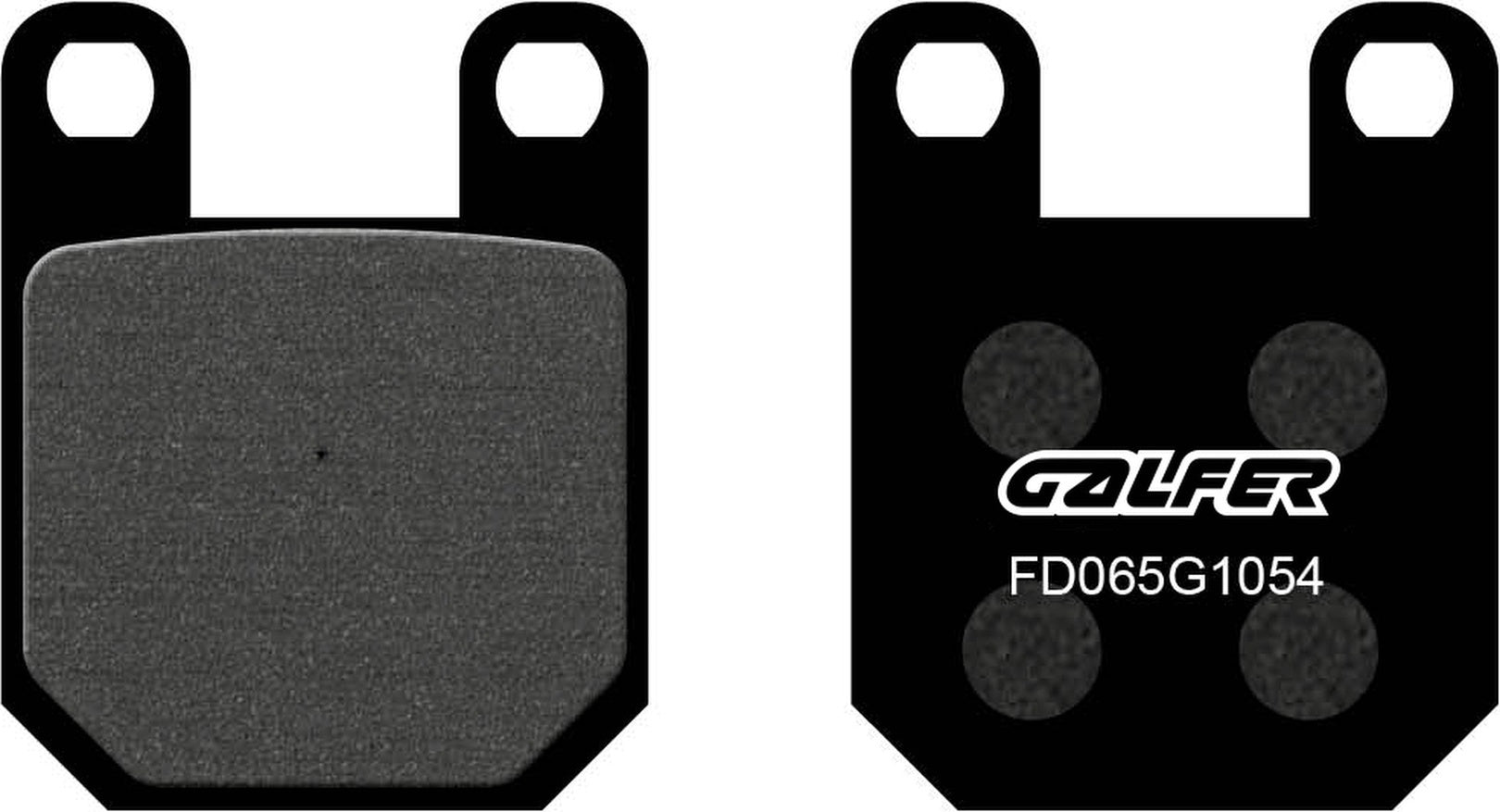 Rear Semi-Metal Brake Pads - Galfer Compatible With Ajp Mx 200 (2009)