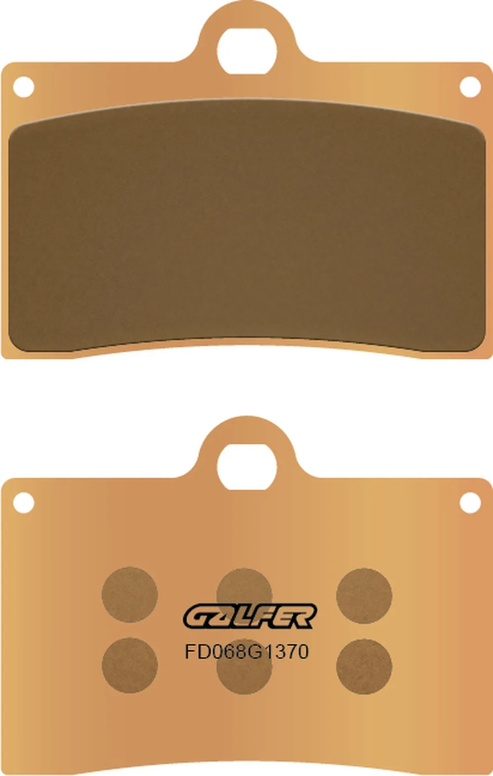 Front Sintered Street Brake Pads - Galfer Compatible With Bimota Db2 Hf Sr 904 (1993)