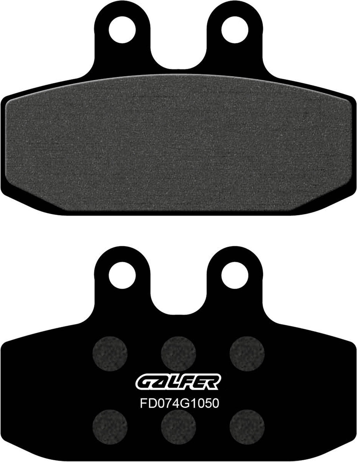 Front Scooter Brake Pads - Galfer Compatible With Garelli 125 Gta 3 Fd (1987)
