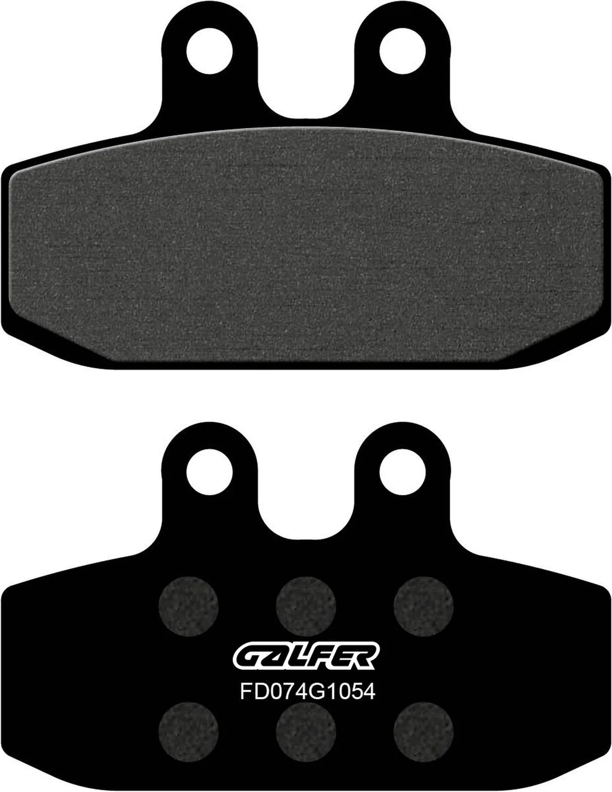 Front Semi-Metal Brake Pads - Galfer Compatible With Aprilia Leonardo 250 4T (1999)