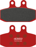 Front Semi-Metal Trial Top Brake Pads - Galfer Compatible With Honda Xl 200 Pdd (1986)