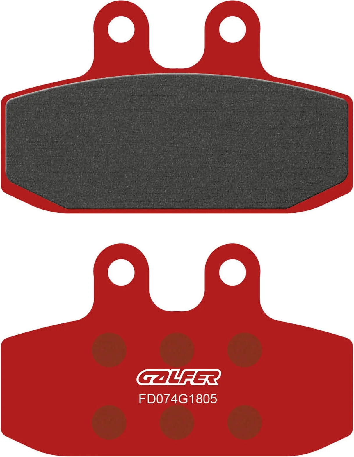 Rear Semi-Metal Trial Top Brake Pads - Galfer Compatible With Gasgas Enducross 80 (1994)