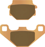 Rear Sintered Off-Road Brake Pads - Galfer Compatible With Motorhispania Mh 10 Pro 125 Lc (2012)