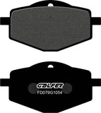 Front Semi-Metal Brake Pads - Galfer Compatible With Yamaha Dt 125 R (2005)