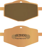 Front Sintered Street Brake Pads - Galfer Compatible With Yamaha Tt 600 S (1994)