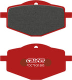 Front Semi-Metal Trial Top Brake Pads - Galfer Compatible With Yamaha Dt 125 Lc (1984-1986)