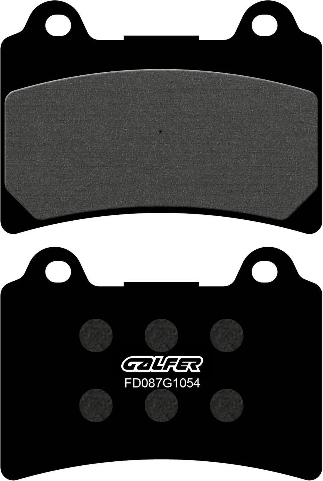 Front Semi-Metal Brake Pads - Galfer Compatible With Yamaha Xv 750 Virago (1993)