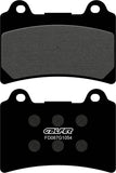 Rear Semi-Metal Brake Pads - Galfer Compatible With Yamaha Xv 1600 Wild Star (1999)