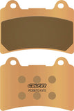 Front Sintered Street Brake Pads - Galfer Compatible With Yamaha Xzv 1300 Royal Star (1996-1998)