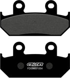 Front Semi-Metal Brake Pads - Galfer Compatible With Honda Vt 250 Spada (1988)