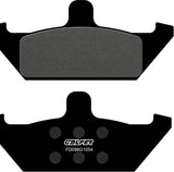 Front Semi-Metal Brake Pads - Galfer Compatible With Laverda 650 Vt Tt Baja (1986)