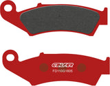 Rear Semi-Metal Trial Top Brake Pads - Galfer Compatible With Honda Rvf 750 Rr Rc45 (1994)