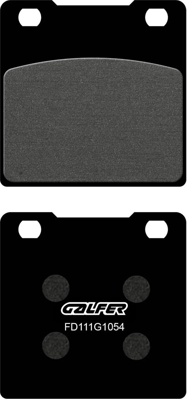 Rear Semi-Metal Brake Pads - Galfer Compatible With Suzuki Tl 1000 R (1998)