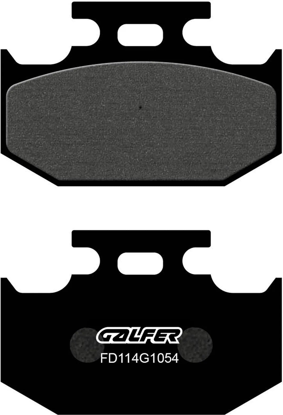 Rear Semi-Metal Brake Pads - Galfer Compatible With Cannondale E 440 (2001)