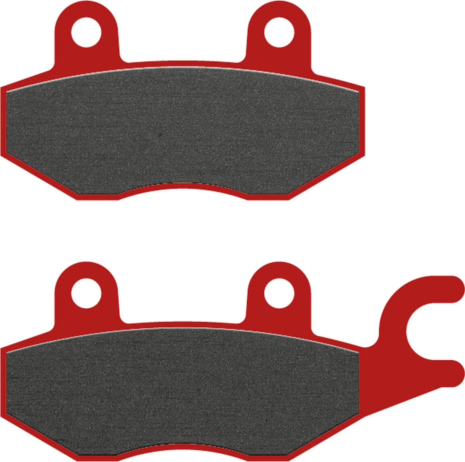 Front Semi-Metal Trial Top Brake Pads - Galfer Compatible With Tvs Apache 200 (2017)