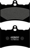 Front Semi-Metal Brake Pads - Galfer Compatible With Aprilia Af1 125 Sintesi (1989)