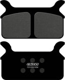 Rear Semi-Metal Brake Pads - Galfer Compatible With Harley-Davidson Fxr Super Glide 1340 (1991)