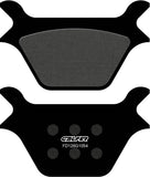 Rear Semi-Metal Brake Pads - Galfer Compatible With Harley-Davidson Xlh 1200 Sportster Custom (1990)