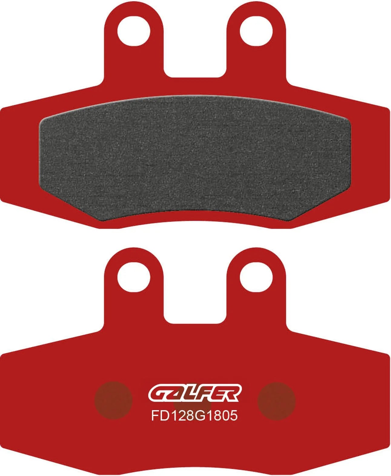 Front Semi-Metal Trial Top Brake Pads - Galfer Compatible With Ktm 300 Gs (1991)