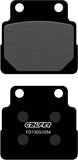 Front Semi-Metal Brake Pads - Galfer Compatible With Honda Cb 450 N Brasil (1985)