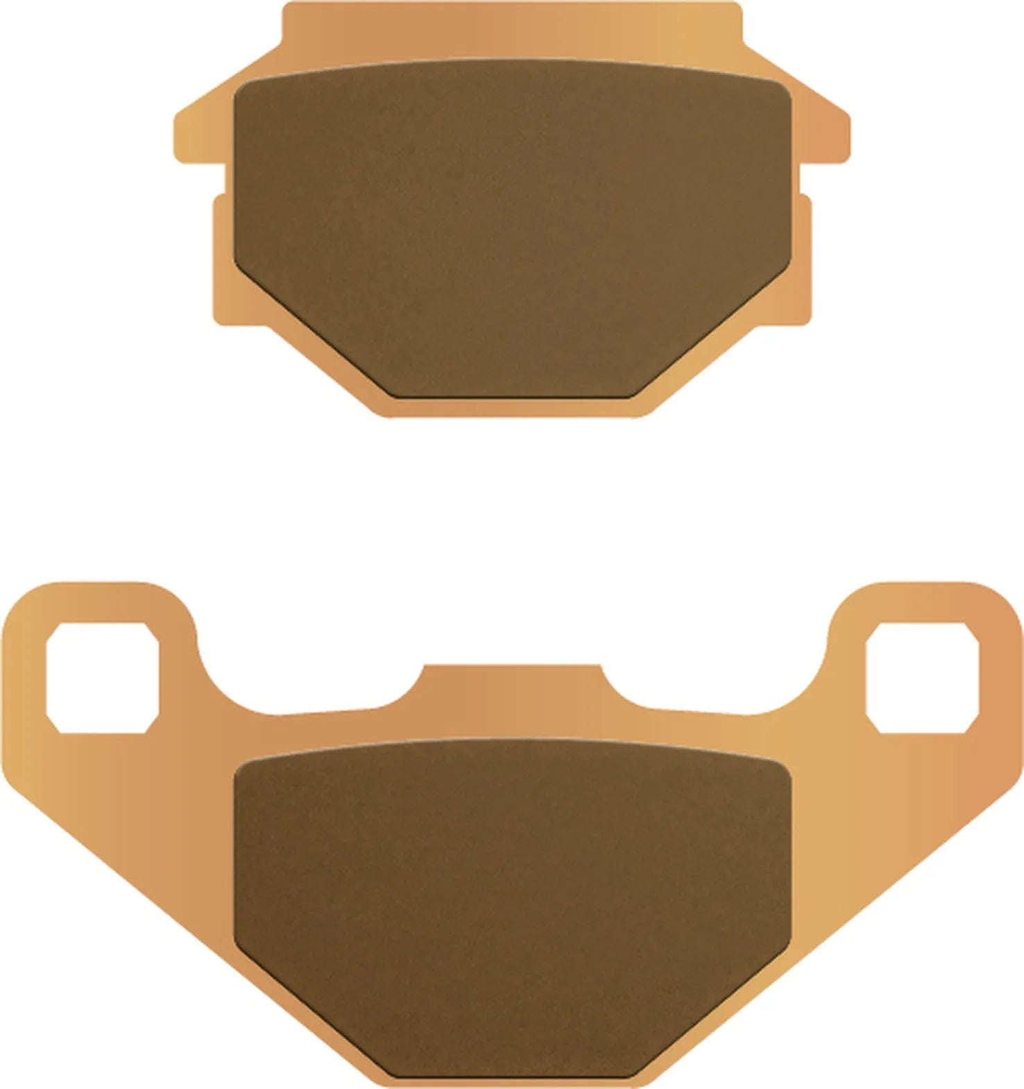 Rear Sintered Street Brake Pads - Galfer Compatible With Cagiva W12 350 (1993)