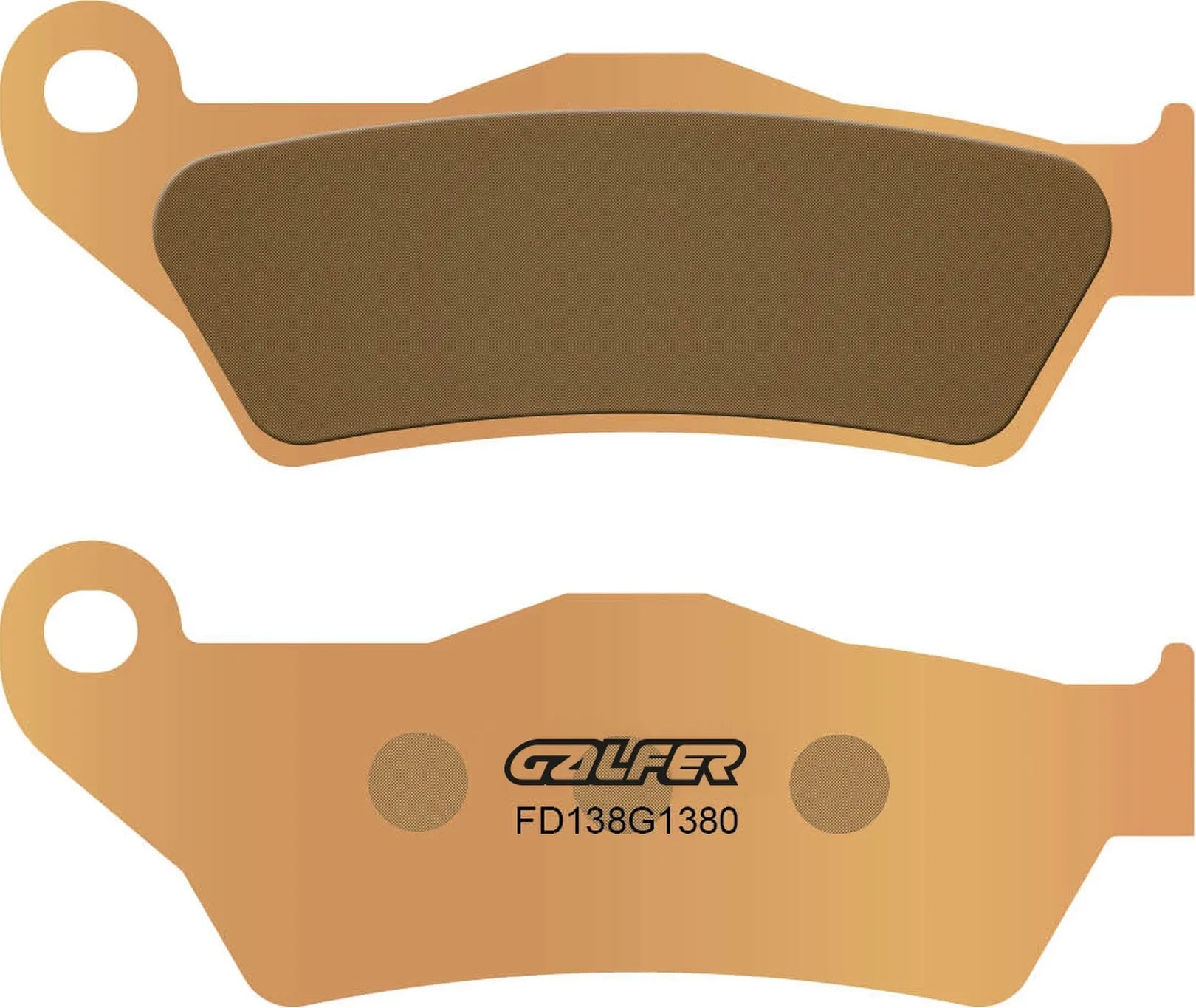 Front Sintered Scooter Brake Pads - Galfer Compatible With Keeway Silver Blade 150 (2007)