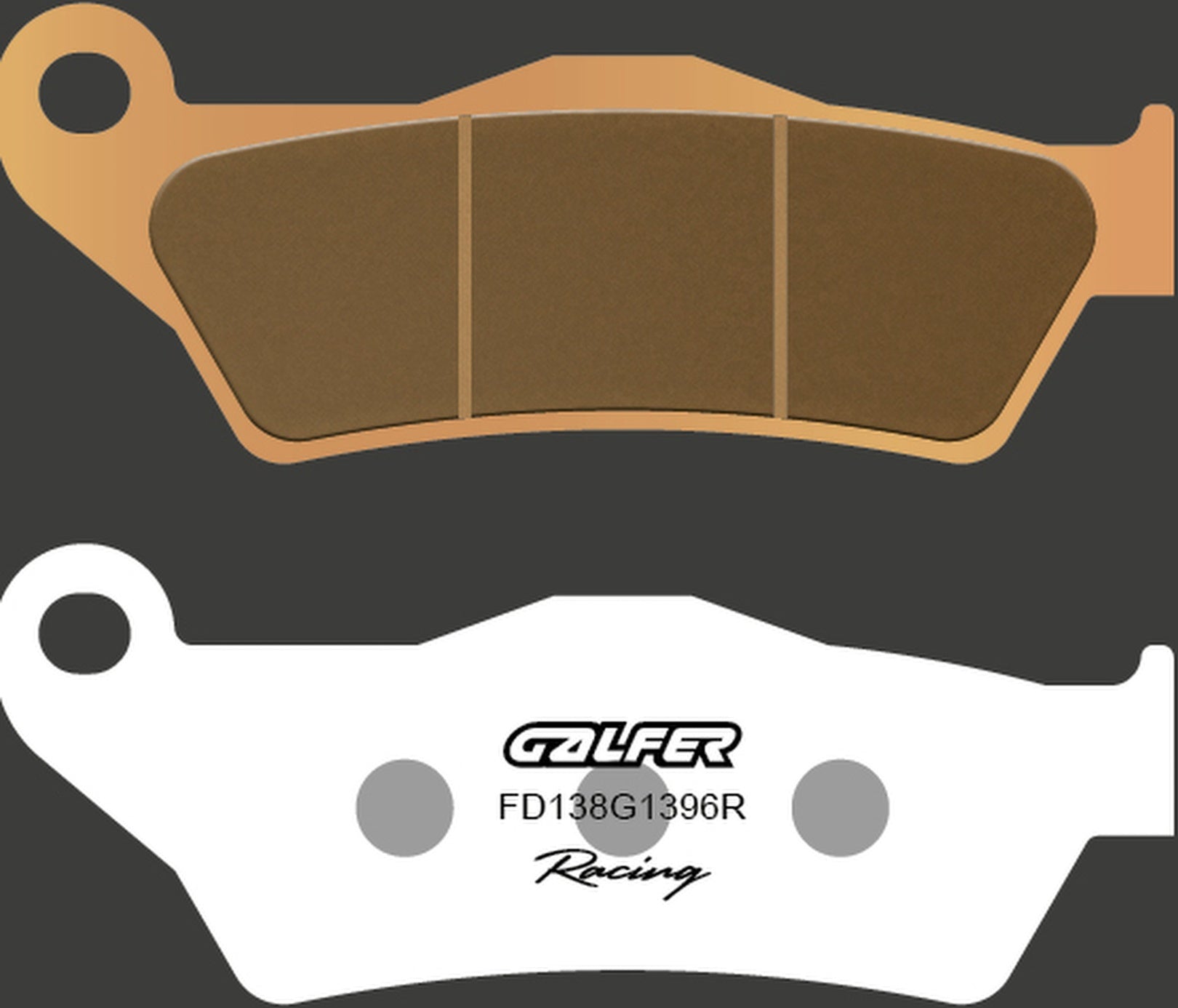 Front Sintered Racing Off-Road Brake Pads - Galfer Compatible With Highland 950 V2 Outback