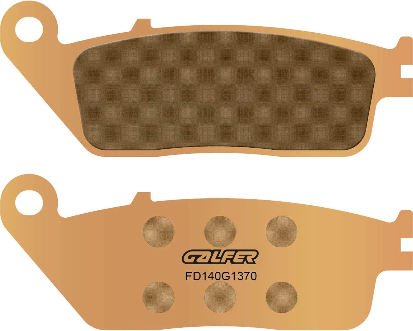 Rear Sintered Street Brake Pads - Galfer Compatible With Victory Vision 1731 (2016)