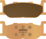 Front Sintered Street Brake Pads - Galfer Compatible With Yamaha Xvs 950 A Midnight Star (2009)