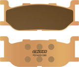 Front Sintered Scooter Brake Pads - Galfer Compatible With Yamaha Sr 400 (2014)