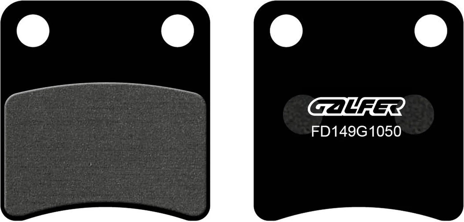 Front Scooter Brake Pads - Galfer Compatible With Daelim S-Five 50 (2001)