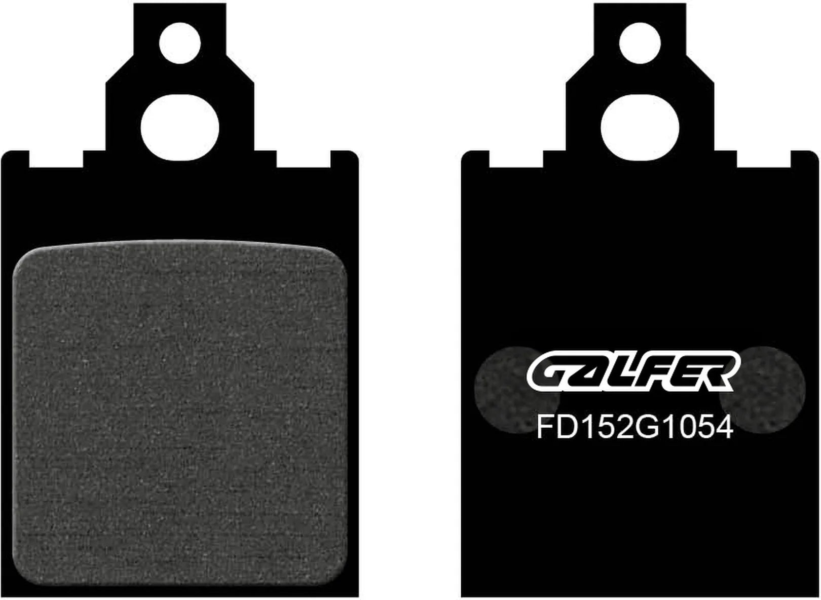 Rear Semi-Metal Brake Pads - Galfer Compatible With Cagiva Super City 50 (1992)
