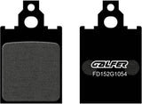 Front Semi-Metal Brake Pads - Galfer Compatible With Lml Star 200 Art (2012)