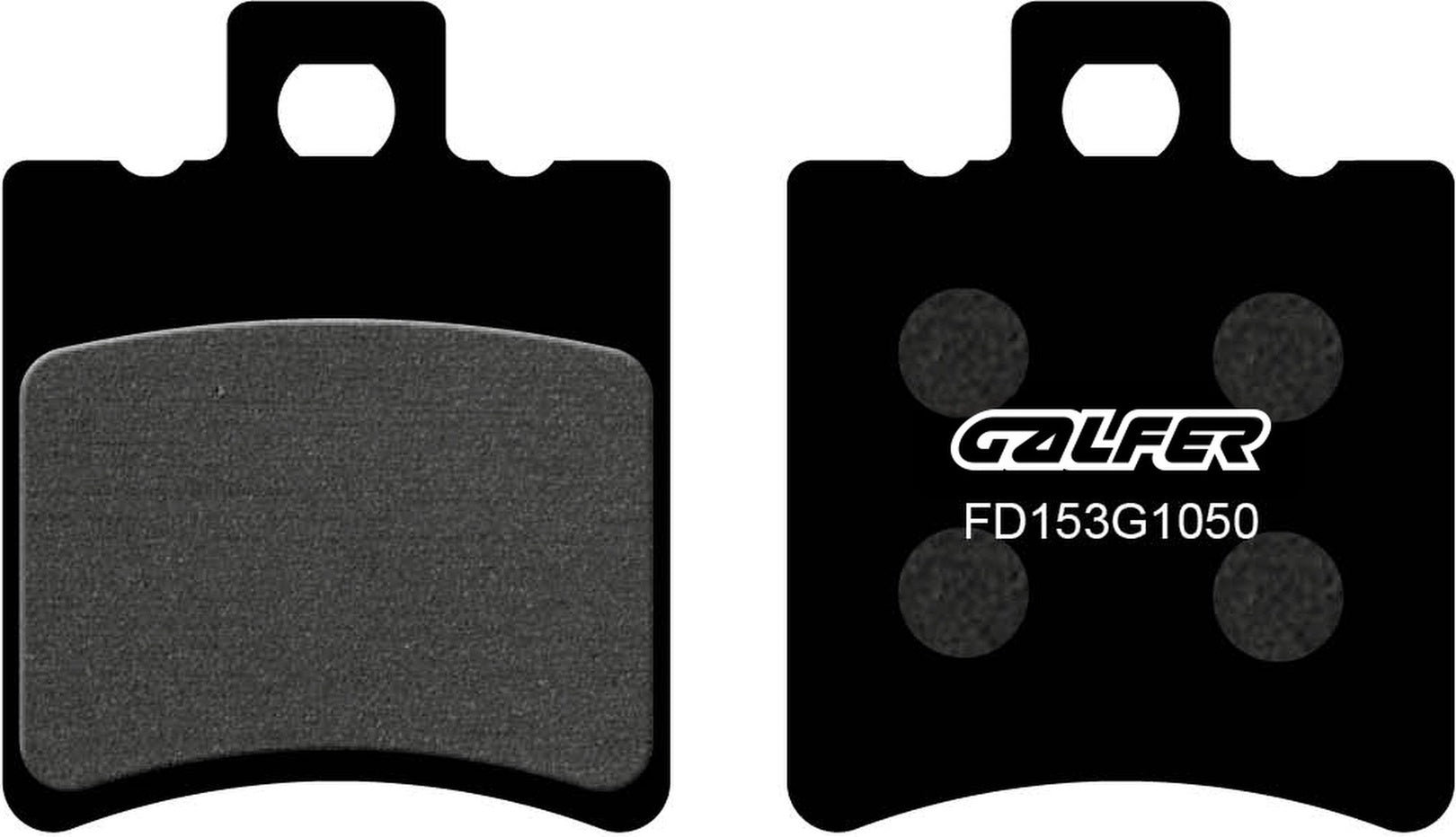 Front Scooter Brake Pads - Galfer Compatible With Atala Byte 50 (1999)